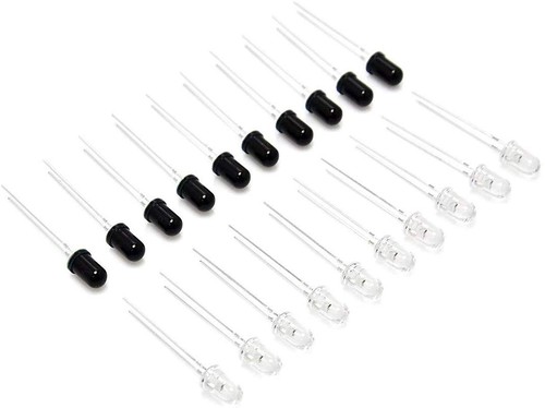 Hailege 20pcs 5mm 940nm leds - 20pcs,