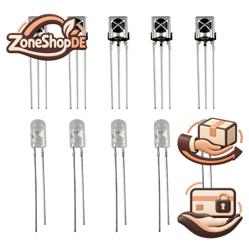 Paar infrarotdiode led - 5,