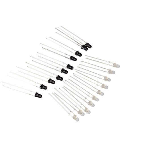 Paar led 3mm 940nm - paar, ir