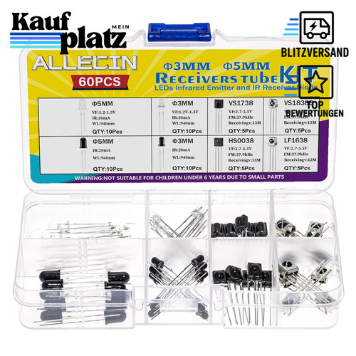 Infrarot led diode set - diode, 60