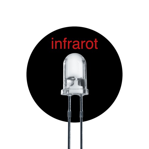 20x led leuchtdiode 5mm - 20x, klar