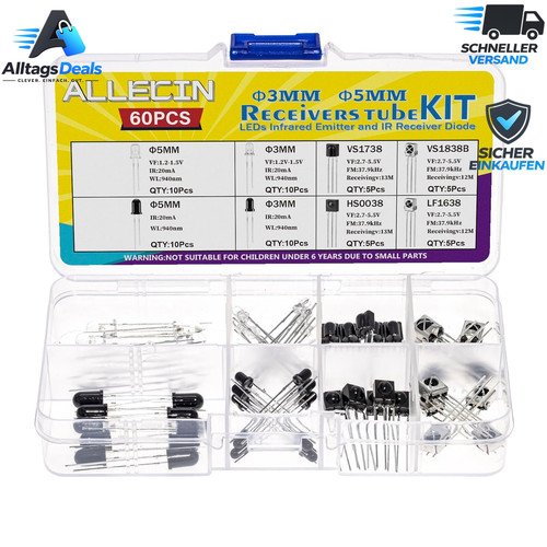Infrarot led diode set - set, 60