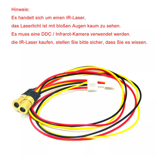 2pcs fokussierbare 980nm - 2pcs, 30mw